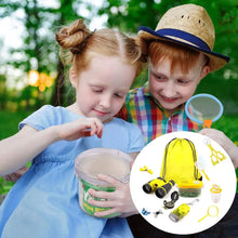 Outdoor Explorer Kit With Drawstring Bag Binoculars Butterfly Net Educational Nature Exploration Toy