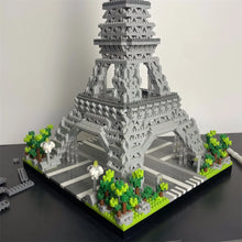 Eiffel Tower Paris Architectural Micro Mini Model Building Blocks Toy