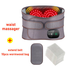 Electric Heating Waist Massager Support Belt Vibration Hot Compress Brace Belt Back Relax 3 Gears Adjustment
