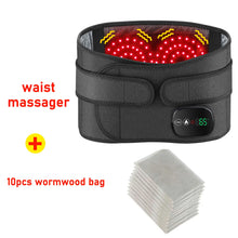 Electric Heating Waist Massager Support Belt Vibration Hot Compress Brace Belt Back Relax 3 Gears Adjustment