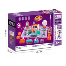 Science and Education Electronic Building Blocks Toys STEM Science Experiment Set Physics Circuit Experiment Handmade