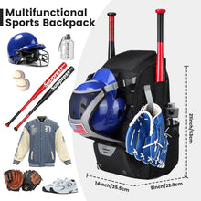 Baseball Equipment Bag Baseball Backpack with Shoe Compartment