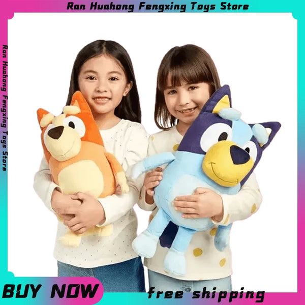Family Plush Toys - Cartoon Dog Stuffed Animals, Soft Plush Dolls