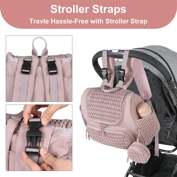 Mommy Diaper Bag Baby Stroller Organizer Backpack