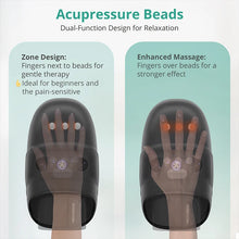 Wireless Electric Hand Massager Air Compression Hot Compress Palm Acupoint Massager Finger Arthritis Numbness Muscle Relaxation
