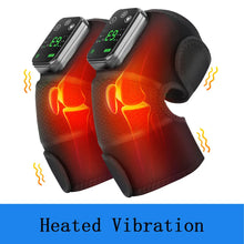 Thermal Knee Massager 3 in 1 Shoulder Knee Elbow Heating Massage Support Brace Rechargeable Vibration Pad