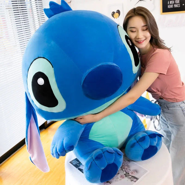 20-60cm Giant Size Lilo & Stitch Couple Models Cartoon Stuffed Plush Anime Plushs Toys
