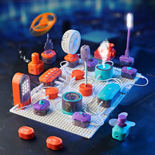 Science Circuit for Kids DIY Electronics Exploration Kit 150+ Project Physics Experiment Circuit Board Educate Toy Ages 6+