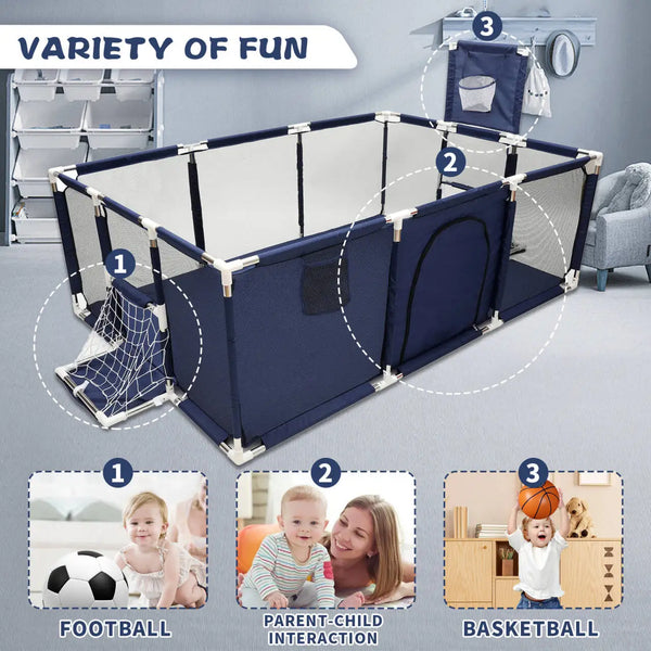 Baby Safety Barrier Fence Larger Children's Playpens Kids Fence