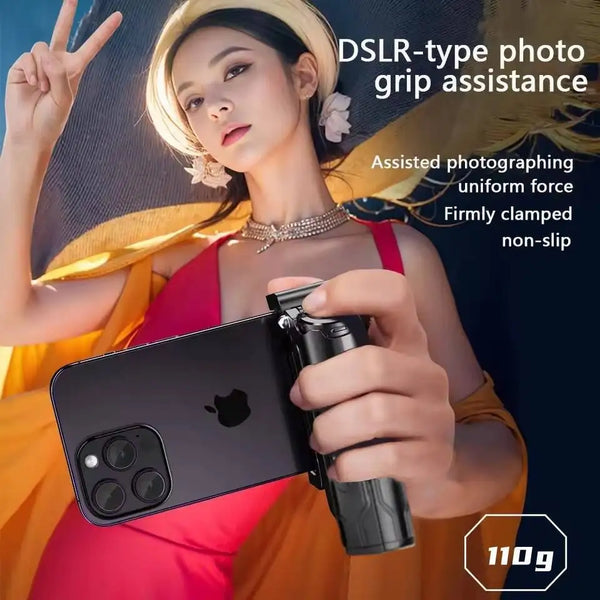 Mobile selfie stick handle, tripod photography tool
