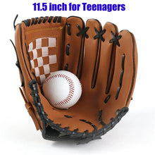Three size Outdoor Sport Baseball Glove Catcher Baseball Softball Training Practice Equipment Left Hand For Kids/Teenagers/Adult