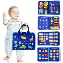 Toddler Dressing Learning Activity Busy Board, Educational Activity Book