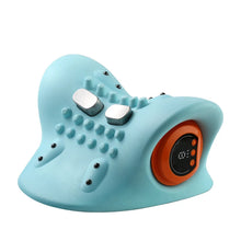 neck massager, with electric shoulder and neck massage, massage pillow neck, back, shoulder