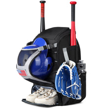 Baseball Equipment Bag Baseball Backpack with Shoe Compartment