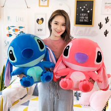 20-60cm Giant Size Lilo & Stitch Couple Models Cartoon Stuffed Plush Anime Plushs Toys
