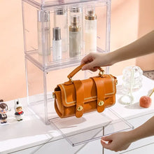 Clear Display Box Stackable Plastic Dustproof Storage