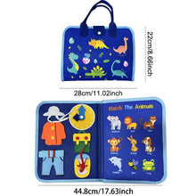Toddler Dressing Learning Activity Busy Board, Educational Activity Book