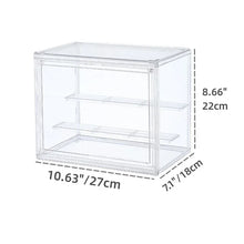 Clear Display Box Stackable Plastic Dustproof Storage