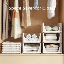 Multi-purpose Storage Basket Stackable Clothes Storage Rack Drawer Close