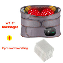 Electric Heating Waist Massager Support Belt Vibration Hot Compress Brace Belt Back Relax 3 Gears Adjustment