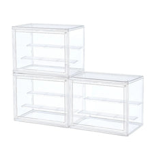 Clear Display Box Stackable Plastic Dustproof Storage