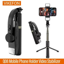 Mobile Phone Holder Video Stabilizer Bluetooth Selfie Stick Tripod