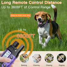 3300Ft Electric Dog Training Collar Remote Control Waterproof Belt