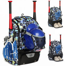 Baseball Equipment Bag Baseball Backpack with Shoe Compartment