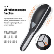 Electric Spray Massage Comb Head Meridian Vibration Massager Red Blue Light Comb Negative Ion Scalp Applicator Anti Hair Loss