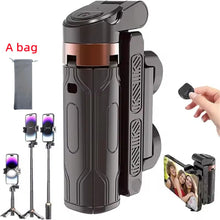 Mobile selfie stick handle, tripod photography tool