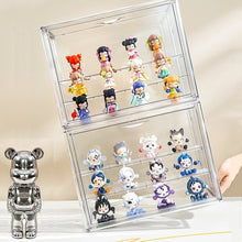 Clear Display Box Stackable Plastic Dustproof Storage