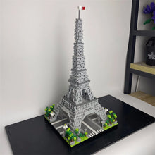 Eiffel Tower Paris Architectural Micro Mini Model Building Blocks Toy