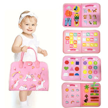 Toddler Dressing Learning Activity Busy Board, Educational Activity Book