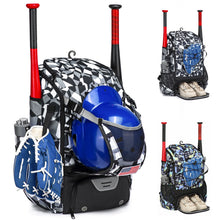 Baseball Equipment Bag Baseball Backpack with Shoe Compartment