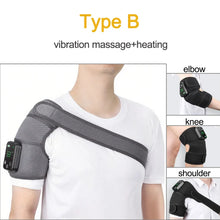 Vibration Shoulder Steamer Belt Heated Shoulder Warmer Massager