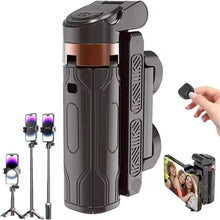 Mobile selfie stick handle, tripod photography tool