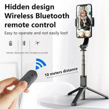 Mobile Phone Holder Video Stabilizer Bluetooth Selfie Stick Tripod