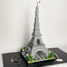 Eiffel Tower Paris Architectural Micro Mini Model Building Blocks Toy