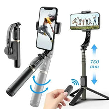 Mobile Phone Holder Video Stabilizer Bluetooth Selfie Stick Tripod