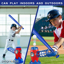 T Ball Sets for Kids 5-8,Tee Ball Set with Plastic Baseball Bat
