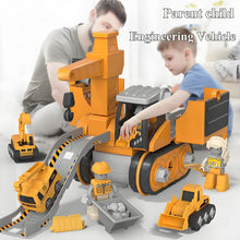 Kids Engineering Vehicle Electric Drill Tool Screw Toys Nut Disassembly Children Educational Assembled Sets For Boys Gift