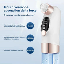 Electric Small Bubble Blackhead Remover USB Water Cycle Pore Acne Pimple Removal Vacuum Suction Facial Nose Cleaner Tool